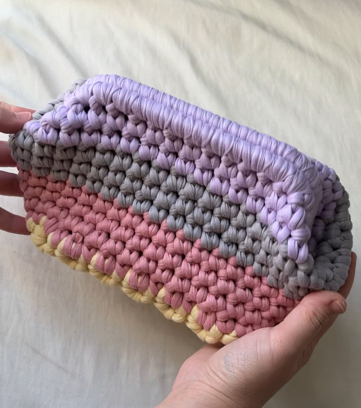 Clases Bolsas a crochet 10 de Mayo