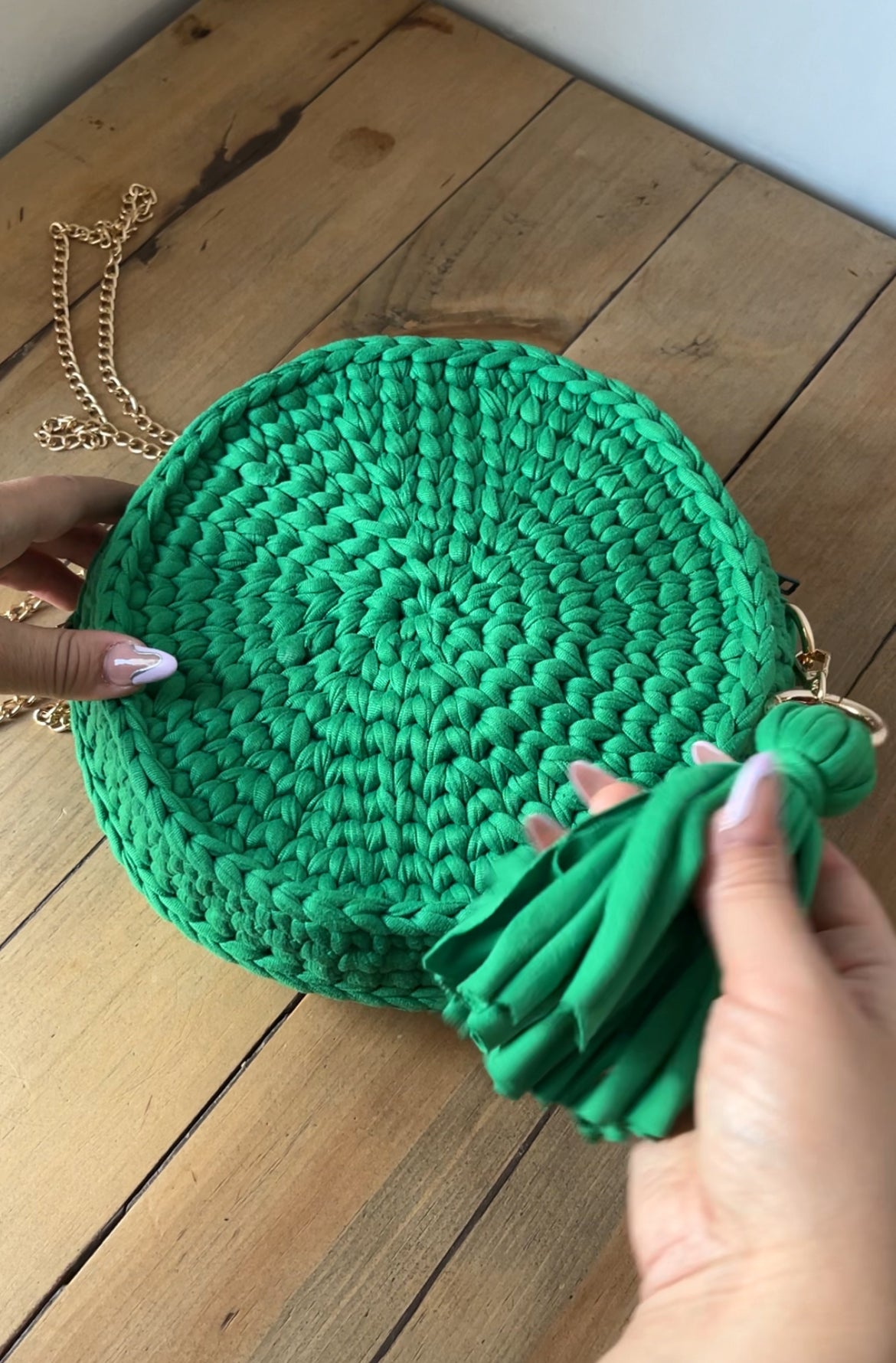 Clases Bolsas a crochet 10 de Mayo